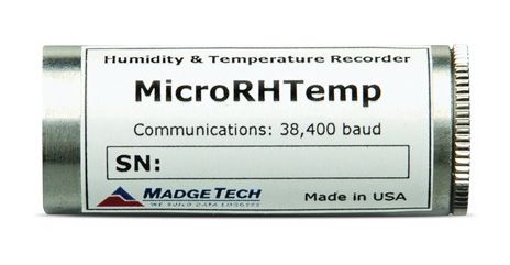 Photo: Miniature humidity and temperature data logger MicroRHTemp