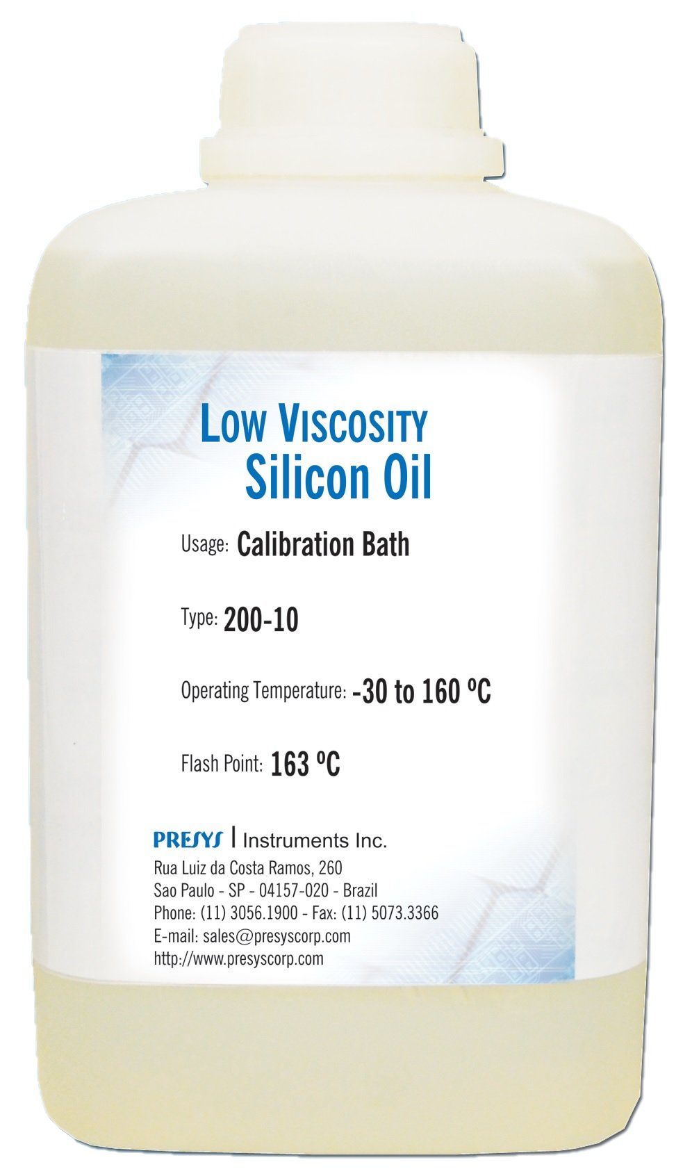 mineral oil viscosity vs silicone oil